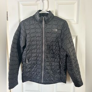The North Face Kids Quilted Jacket Black 14-16 Large